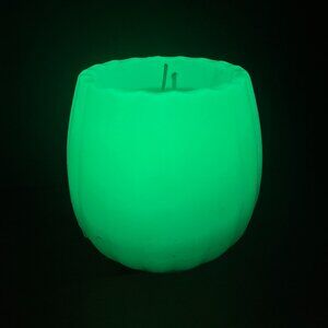 Candle, Glow in Dark, Soywax, 100% Natural, Handmade, Eco-friendly